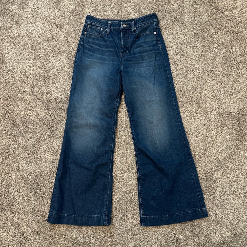 J.Crew 1996 ‘96 Curvy Denim Trouser - Size 30 - So Flattering - Great wash!
